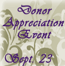 Donor Appreciation Event 2009